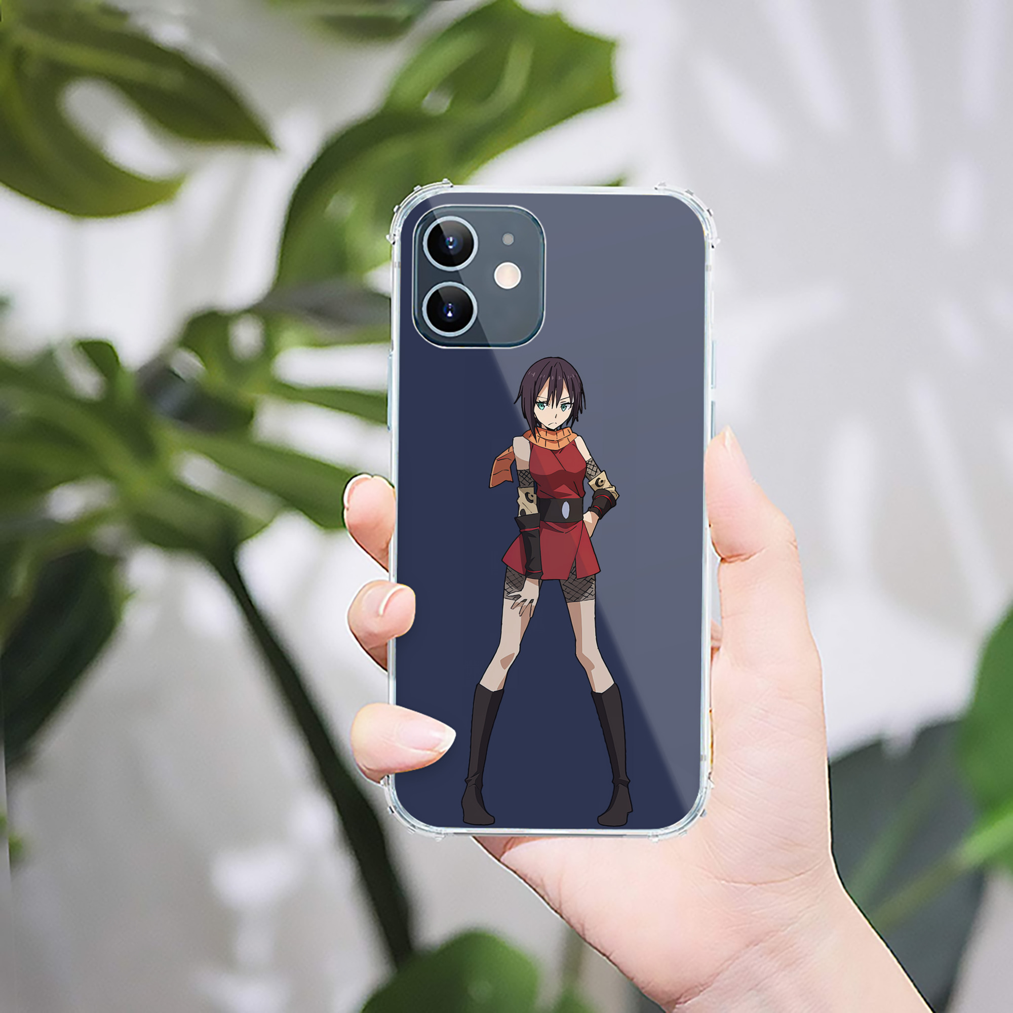 （画像用） 転スラ Regarding Reincarnated to Slime 【iPhone 12シリーズ対応】透明スマホケース（クリアソフトケース）